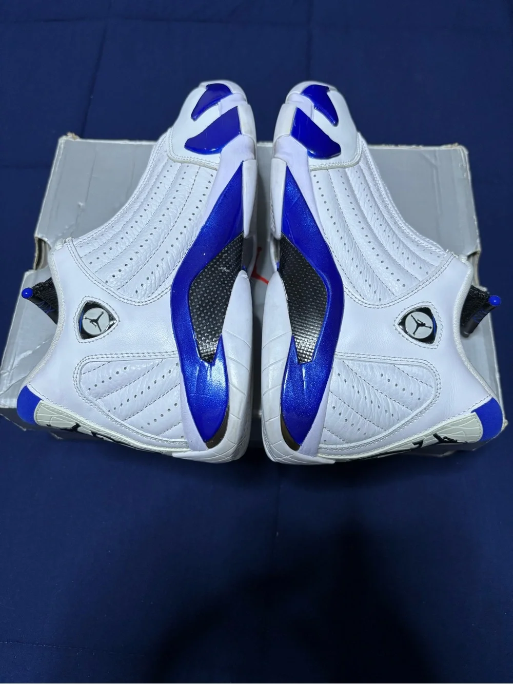 Jordan 14 Retro Hyper Royal 2020 Size 8